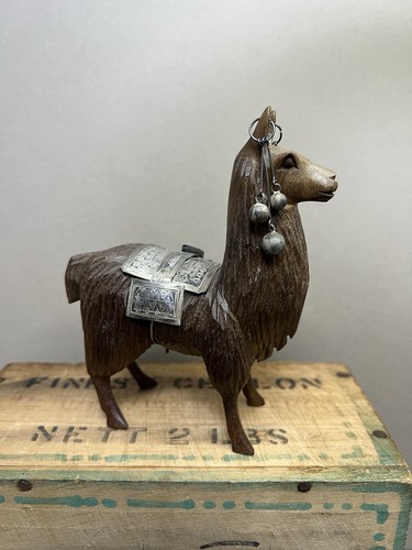 Vintage hand carved wooden - hand,