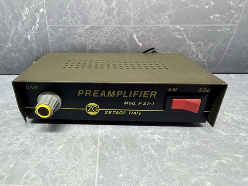 Zetagi p27 preamplifier - zetagi, p27-1