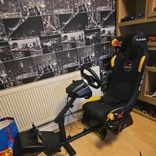 RedBull Evo Playseat Modded Logitech G29 Racing Wheel, Floor Pedals, and Shifter