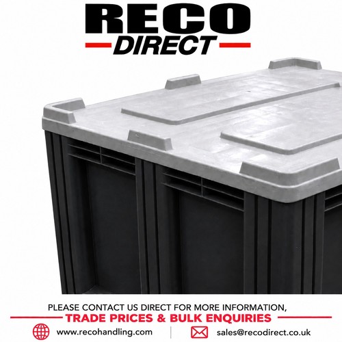 Black 610 ltr rigid - black,