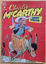 Charlie Mccarthy #1 VG- (3.5) Dell Comics March-May 1949
