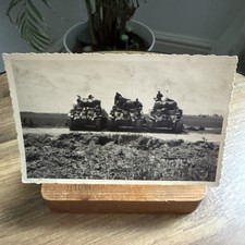 WW2 Tank RPPC Vintage Military