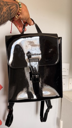 Martens leather backpack - leather,