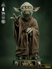 Master Yoda Statue Unpainted