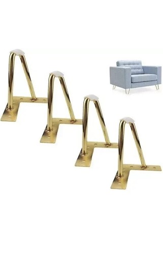 Gold hairpin legs - 4x,