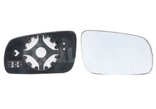 Mirror insert glass Right Blue-tinted 6436127 ALKAR for VW PASSAT B5 GOLF Mk IV