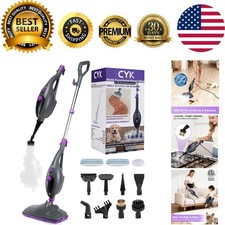 Purple-Grey 1550W Steam Mop