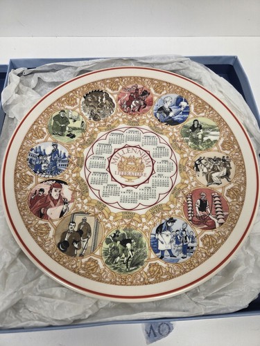 Wedgwood queen ware - wedgwood, calendar