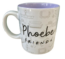 Friends TV Series PHOEBE White/Lilac Ceramic Mug Cup with Quote Gift