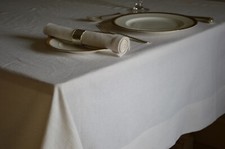 TABLECLOTH, Linen Cotton Plain