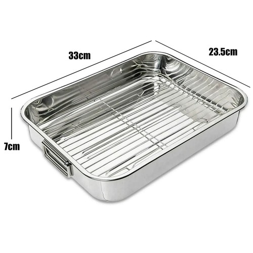 Stainless steel deep roasting - steel,