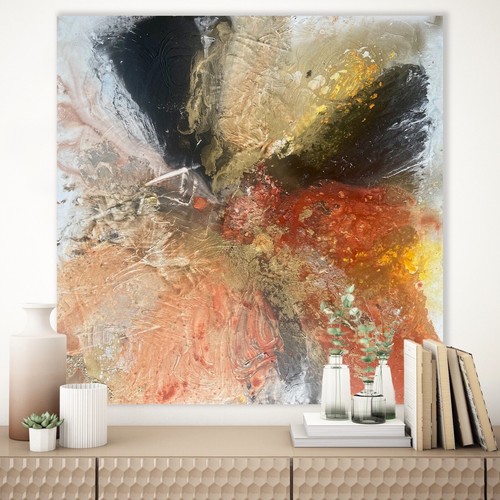 Contemporary acrylic abstract - acrylic,