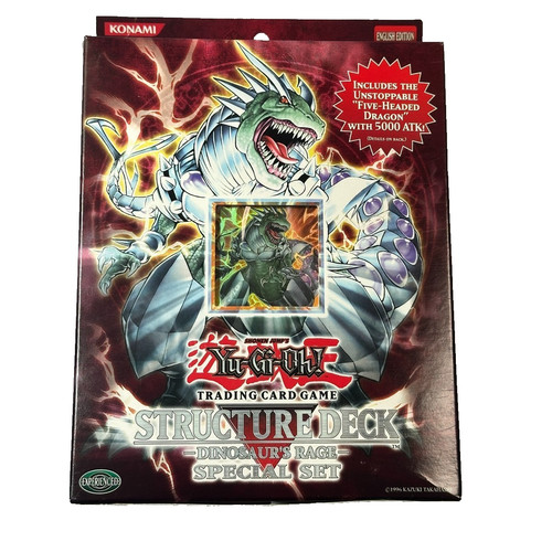 Yugioh 1st dinosaur rage - yugioh,