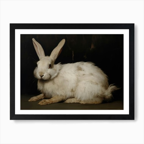 Vintage rabbit painting art - rabbit,