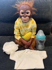 Lifelike Reborn Baby Monkey