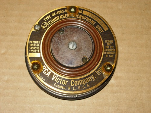 Rca victor condenser - rca,