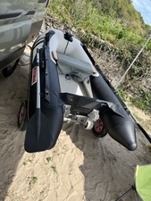 Inflatable Boat MX-230 Dinghy With Mercury 4hp 4stroke Seat Bag & Seat Pump Bag