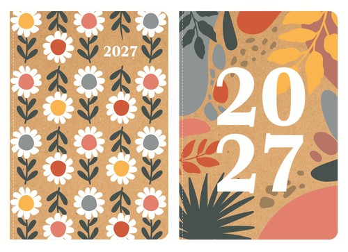 2027 week view - a5,