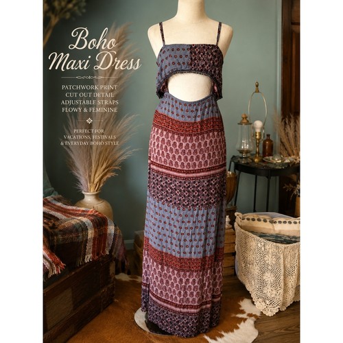 Boho floral pom - floral,