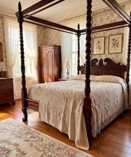 ANTIQUE VICTORIAN COTTON IRISH