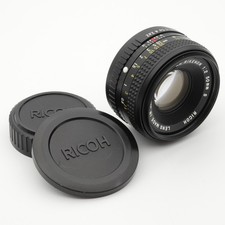 Ricoh XR Rikenon 50mm F/2 S Lens - Pentax K Mount - Superb