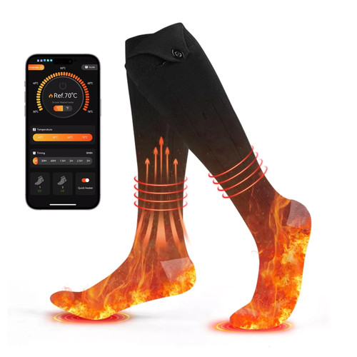 Heated socks with - socks, 5000mah