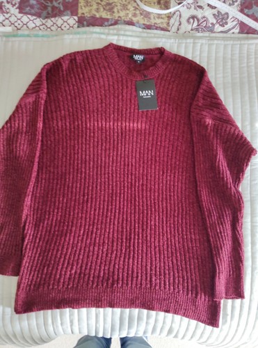 Boohooman oversized ribbed - boohooman,