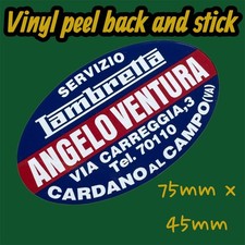 Angelo Ventura vinyl sticker