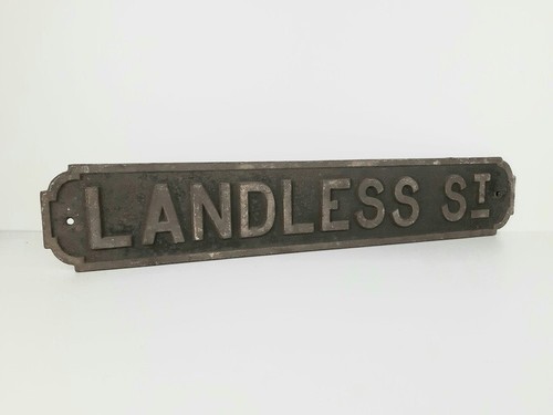 Victorian cast iron street - cast,