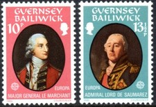 1980 Guernsey Sg 212/213