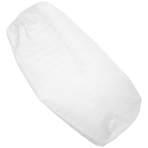 Round pillow cover white - round,