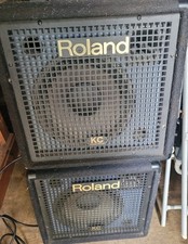 Roland KC-60 Keyboard Amplifier X2. Used Condition. Fully Working