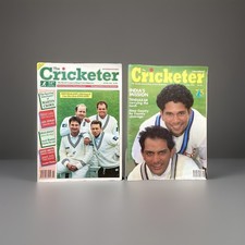 Vintage The Cricketer International  Magazines Bundle June 1994 & June 1996