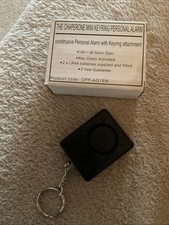 The Chaperone Mini Keyring Personal Alarm In Box Never Used Black CPP-A019W