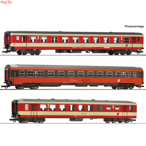 Roco obb d704 express train - d704,