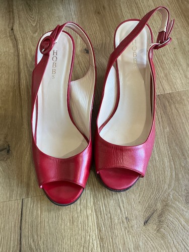 Hobbs wedge peep toe sling - hobbs,, wedge,peep