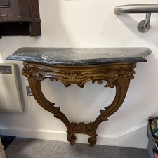 Louis XVI Gilt Console Table