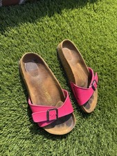 Womens Birkenstock Madrid Sandals Coral Pink UK Size 2.5 EU 35
