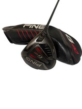 Used Ping G410 Plus 10.5 Degree Driver, Premium Mitsubishi AV Black 65g Stiff