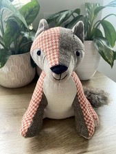 Patchwork fox doorstop cute - patchwork,
