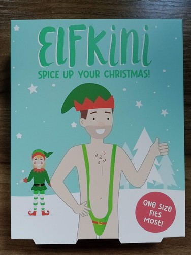 Elfkini christmas mankini - elfkini,