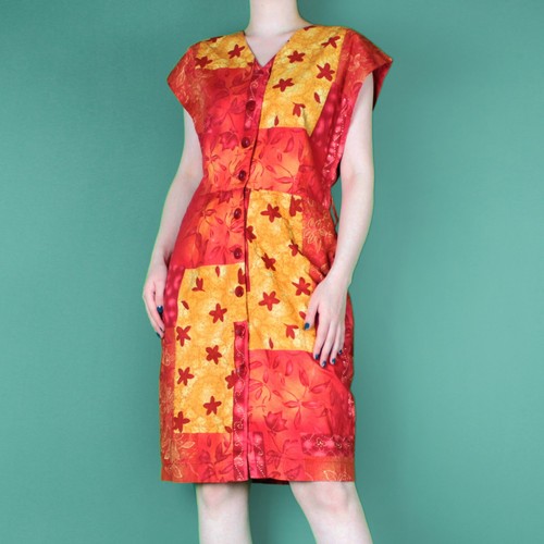 Vintage 90s yellow orange - vintage, red