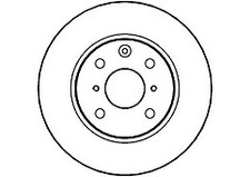 FITS PEUGEOT 107 05> FRONT