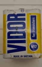 VIDOR VT7 VINTAGE RADIO TRANSISTOR BATTERY VT7
