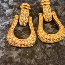 Vintage 1980's Crystal Signed