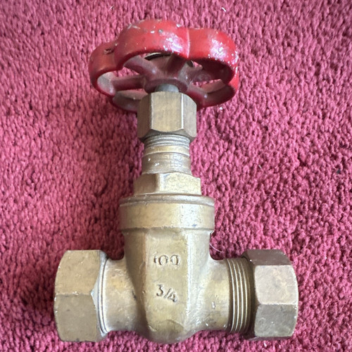 4in brass rising stem - rising,