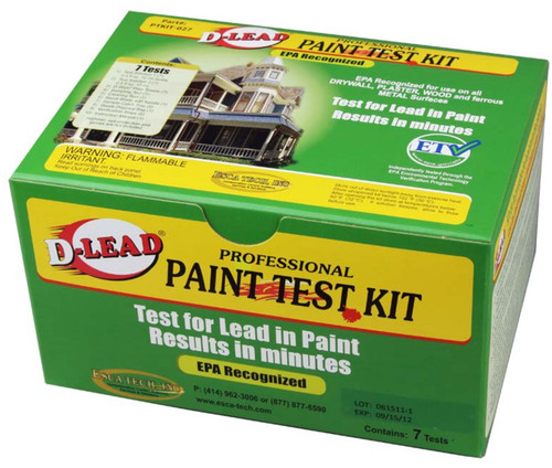 Lead paint test kits - d-lead,