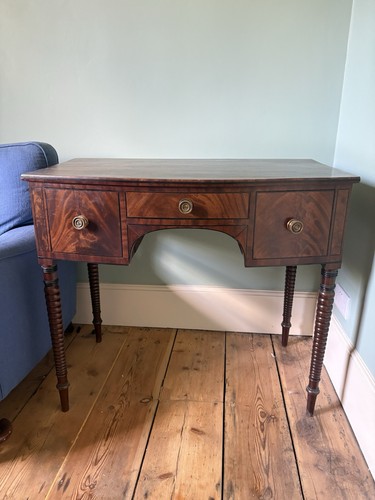 Antique regency mahogany side - antique,