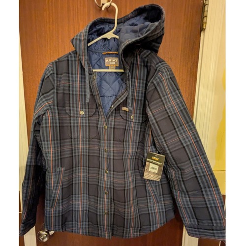 Ariat rebar blue - blue, plaid