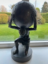 Bronze Resin Greek God Atlas